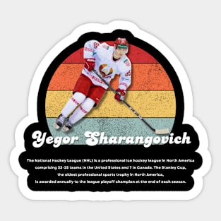 Yegor Sharangovich Vintage Vol 01 Sticker